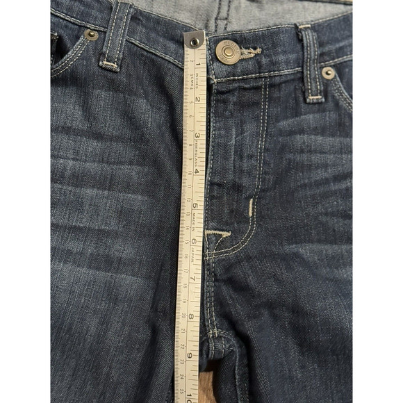 HUDSON Women's NICO Midrise Super Skinny Ankle Jeans SIZE 27 Dark Wash‎ EUC - Picture 5 of 14